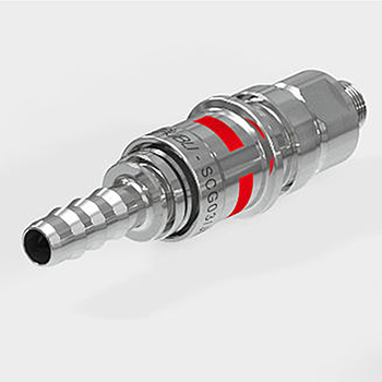 Staubli史陶比尔 用于热管理的 SCG 镀镍黄铜洁净断开接头